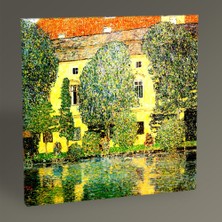 Tablo360 Gustav Klimt Attersee Nehri Tablo  40 x 40