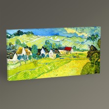 Tablo360 Vincent van Gogh Vue Ensoleille pres d'Auvers  60 x 30