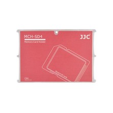 JJC Memory Card Case Hafıza Kartı Tutucu (4 SD Kart - Kırmızı)