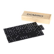 Toptancı Kapında Ahşap Domino Seti