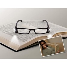 Toptancı Kapında Led Işıklı Kitap Okuma Gözlüğü - Numarasız