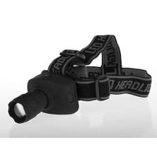 Toptancı Kapında Power Led Zoomlu Kafa Feneri