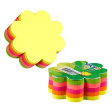 Gıpta Yapışkanlı Not Kağıdı 67X67 Mm Neon Papatya Şekilli 4-2135700-5001