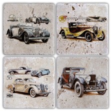 Oscar Stone Anticar Bardak Altlığı