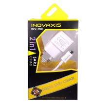 Inovaxıs Ekstra Power Inv-700 Samsung Galaxy S6 2A Güçlü Şarj Aleti Mıcro  Usb Kablo