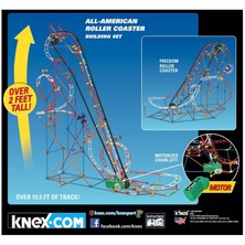 K'Nex All Star Adventure Roller Coaster Seti (Motorlu)Thrill Rides 59440