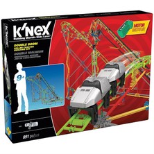 K'Nex Double Doom Roller Coaster Set (Motorlu) Thrill Rides 55402