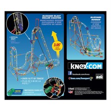 K'Nex Blizzard Blast Roller Coaster Seti (Motorlu) Thrill Rides 54401