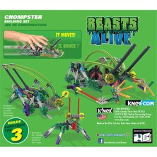 K'Nex Chompster Yapım Seti Beasts Alive 34482