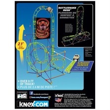 K'Nex Kobra Roller Coaster Seti Thrill Rides 12451