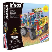 K'Nex 4 Çeker Kamyon (Motorlu) Building Set 11414