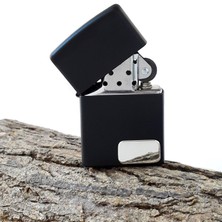 Zippo Çakmak ve Gümüş Tabaka Üzerine Harf-İsim-Yazı ar59