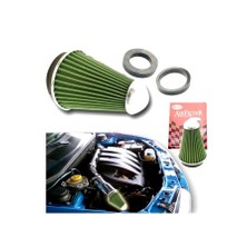 Hava Filtresi 2 Aparatlı(Dar-Geniş Ağızlı) Krom-Yeşil