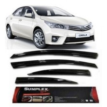 4 Lü Toyota Corolla  2013 Ve Sonrası Ön-Arka Sport Stlye Sunplex Cam Rüzgarlığı