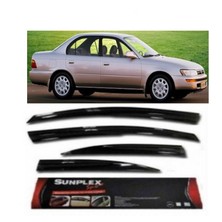 4 Lü Toyota Corolla 92-98 Sport Stlye Mügen Sunplex Cam Rüzgarlığı