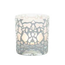 Arte Home Leopar Desenli Gümüş Mumluk