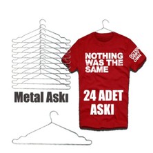 Metal Elbise Askısı Kıyafet Askısı 24lü Askı 6066