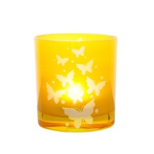 Arte Home Butterfly Sarı Mumluk