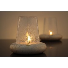 Arte Home Selçuklu Yıldızı Bej Altın Mumluk