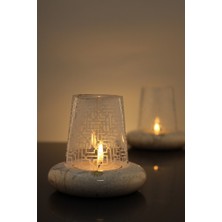 Arte Home Selçuklu Yıldızı Bej Altın Mumluk