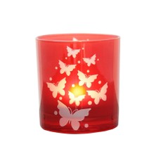 Arte Home Butterfly Kırmızı Mumluk