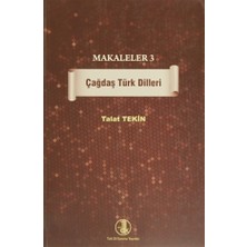 Makaleler 3 - Çağdaş Türk Dilleri