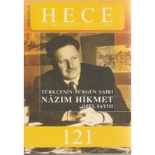 Aylık Edebiyat Dergisi  Nazım Hikmet Özel Sayısı  Sayı: 13 - 121