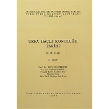 Urfa Haçlı Kontluğu Tarihi Cilt: 2
