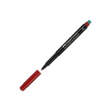 Faber-Castell (M) Kırmızı Permanent Kalem 152521