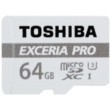 Toshiba 64Gb (95-80Mbsn) Excerıa Pro Microsdxc U3 Thn-M401S064E2