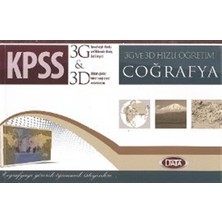 Data Yayınları KPSS 3G - 3D Hızlı Öğretim Coğrafya