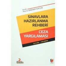 Sınavlara Hazırlanma Rehberi Ceza Yargılaması"