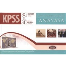 Data Yayınları KPSS 3G - 3D Hızlı Öğretim Anayasa