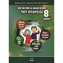 8. Sınıf İmam Hatip Ortaokulu Din Kültürü ve Ahlak Bilgisi Test Kitapçığı