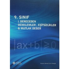 Sonuç Yayınları 9.Sınıf 1.Dereceden Denklemler - Eşitsizlikler ve Mutlak Değer
