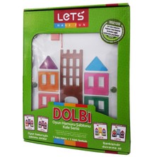 Lets Dolbi Oyun Hamuru Şablon Kale Serisi (L8425)
