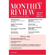 Monthly Review Bağımsız Sosyalist Dergi Sayı: 31 / Eylül 2012