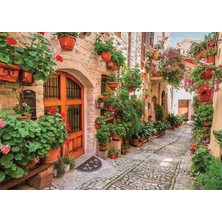 Gold Puzzle 1000 Parça İtalya'da bir sokak Puzzle