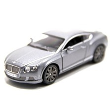 Füme - 2012 Bentley Continental GT Speed 1:38 Çek Bırak Model Araba