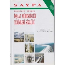 İnşaat Mühendisliği Terimleri Sözlüğü İngilizce-Türkçe - Gökdal Okay