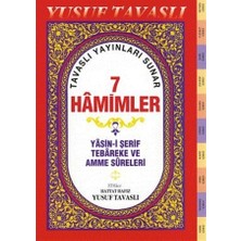 7 Hamimler Yasin-i Şerif (Rahle Boy)