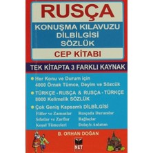 Rusça Konuşma Kılavuzu Dilbilgisi Sözlük (Cep Kitabı)
