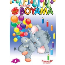 Süper Yumurcak Boyama Seti 8 Kitap