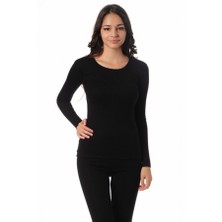 Kota Termal Bayan Uzun Kol Bisiklet Yaka Fanila Tayt İçlik Takım