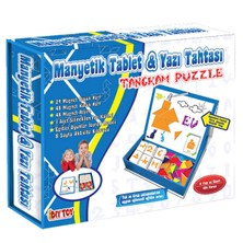 Diytoy  3445 Manyetik Tablet Tangran Eğitim Seti