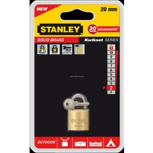 Stanley 20Mm Kısa Asma Kilit S742-028