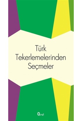 Türk Tekerlemelerinden Seçmeler