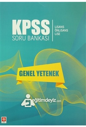 KPSS Soru Bankası Genel Yetenek
