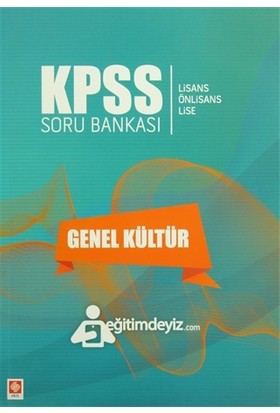 KPSS Soru Bankası Genel Kültür