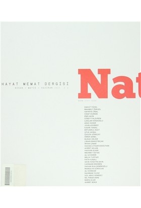 Natama Hayat Memat Dergisi Sayı: 2 Nisan - Mayıs - Haziran 2013